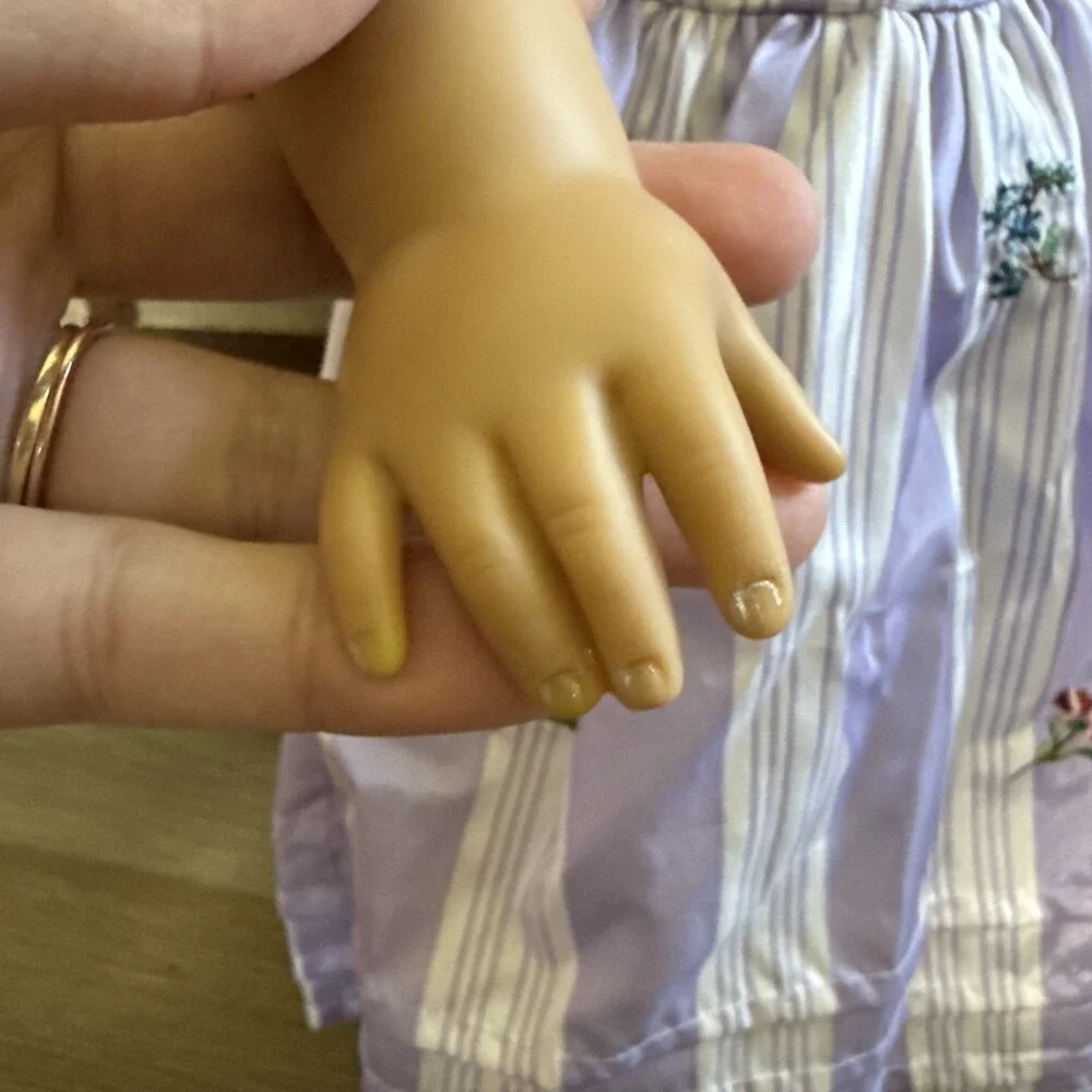 American Girl Felicity Merriman 18in Doll w/Meet Purple Dress